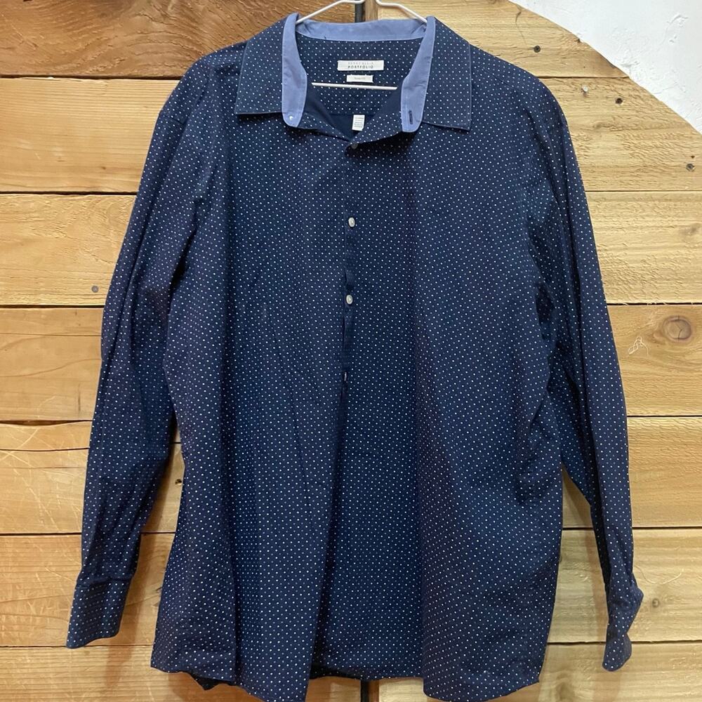 Men’s Shirt button down Perry Ellis portfolio